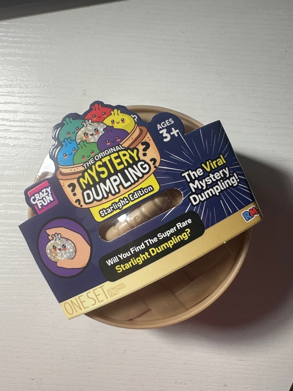 NEW RMS Crazy Fun Mystery Dumpling Bao Bun Squishy – Starlight Edition NWT